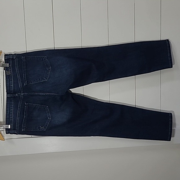 EUC Kut From the Kloth Katy Jeans Women's 6 Straight Leg Mid Rise Cropped Denim - Picture 3 of 12